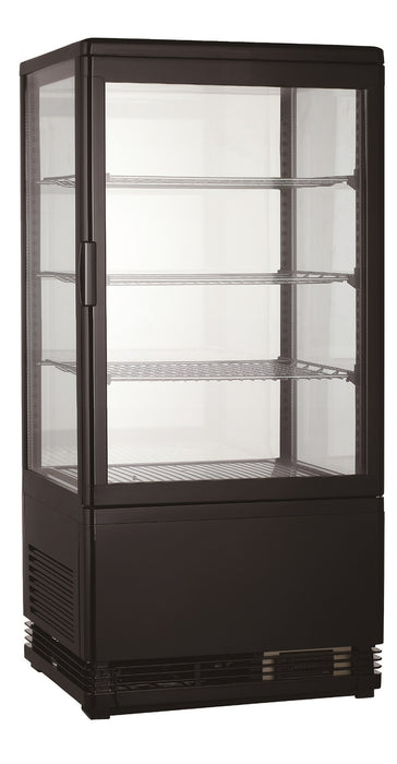 REFRIGERATED DISPLAY CASE 78L BLACK