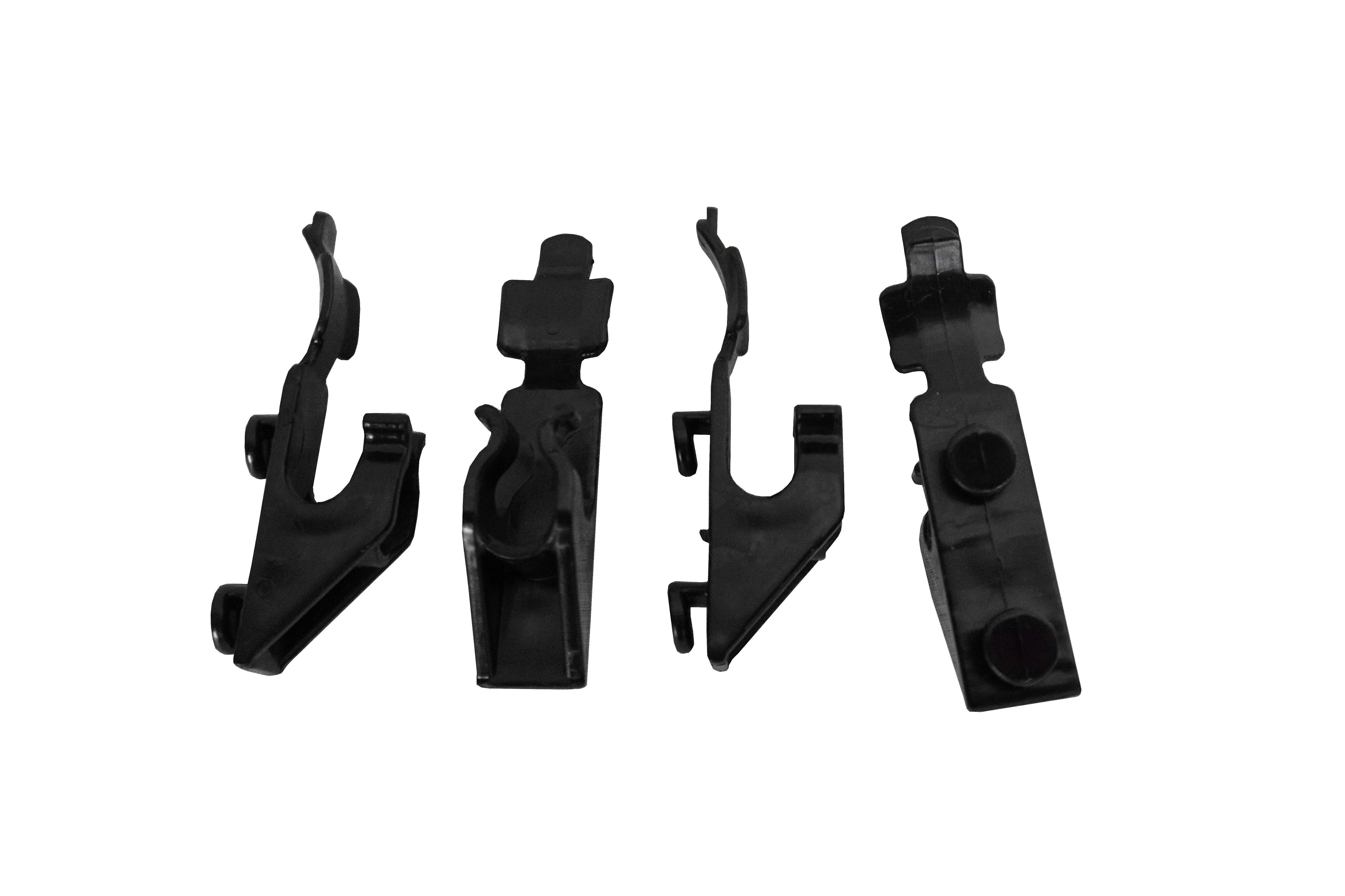 SET 4 CLIPS ZWART TBV 7487.0170-0175-0180  NIEUWE SERIE