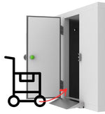 Automatische oprijplaat 120mm