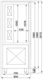 BLASTCHILLER 15x 1/1GN