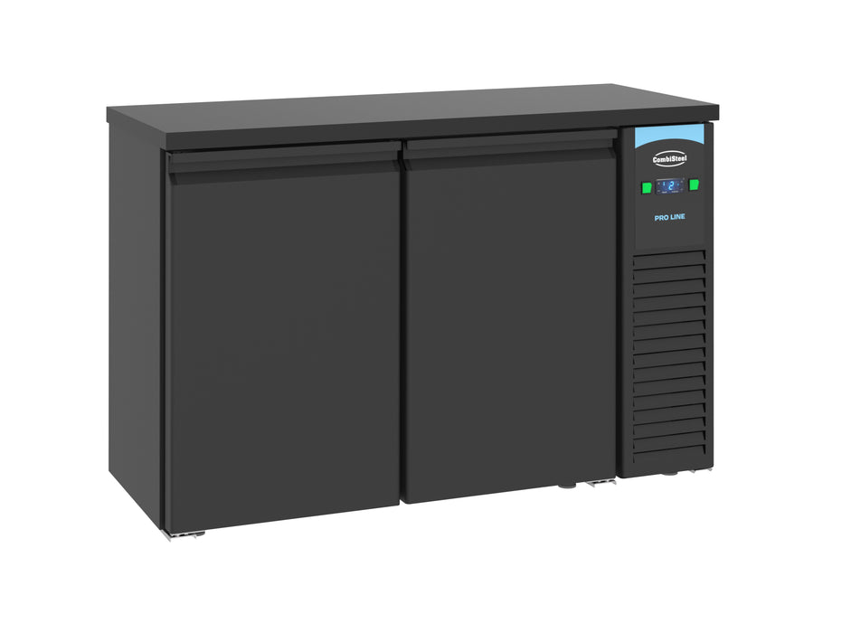 BAR COOLER BLACK 2 DOORS