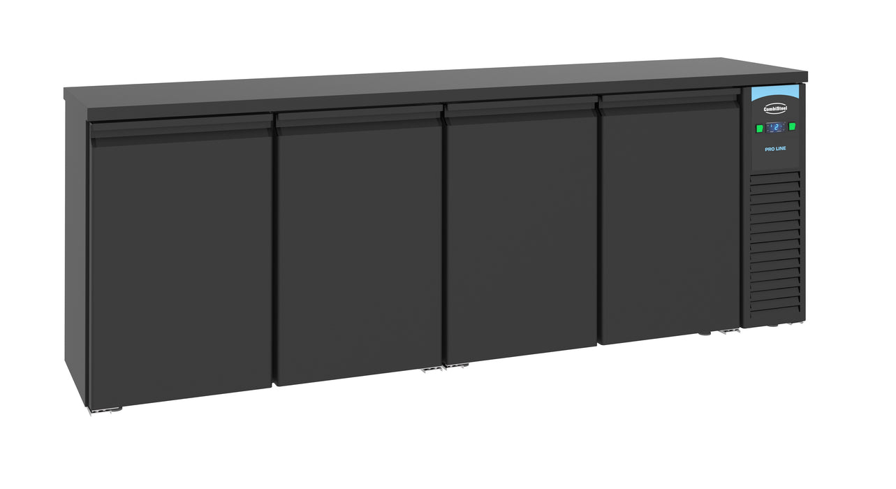 BAR COOLER BLACK 4 DOORS