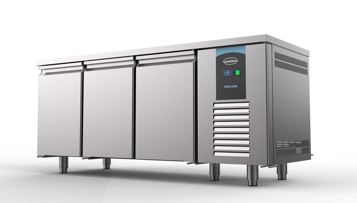 BAKERS COOLING WORKBENCH 3 DOORS