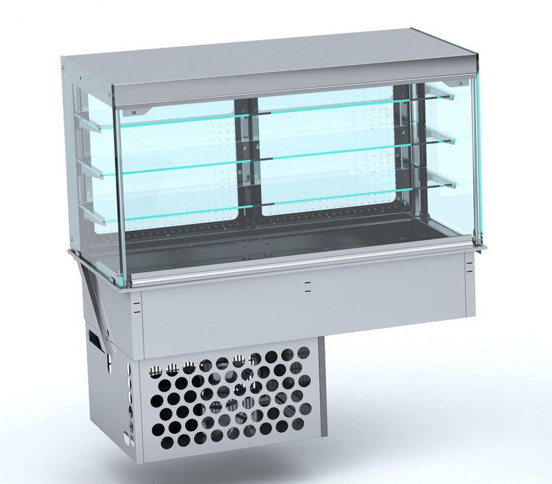 DROP-IN REFRIGERATED DISPLAY CASE STRAIGHT - CLOSED 4/1