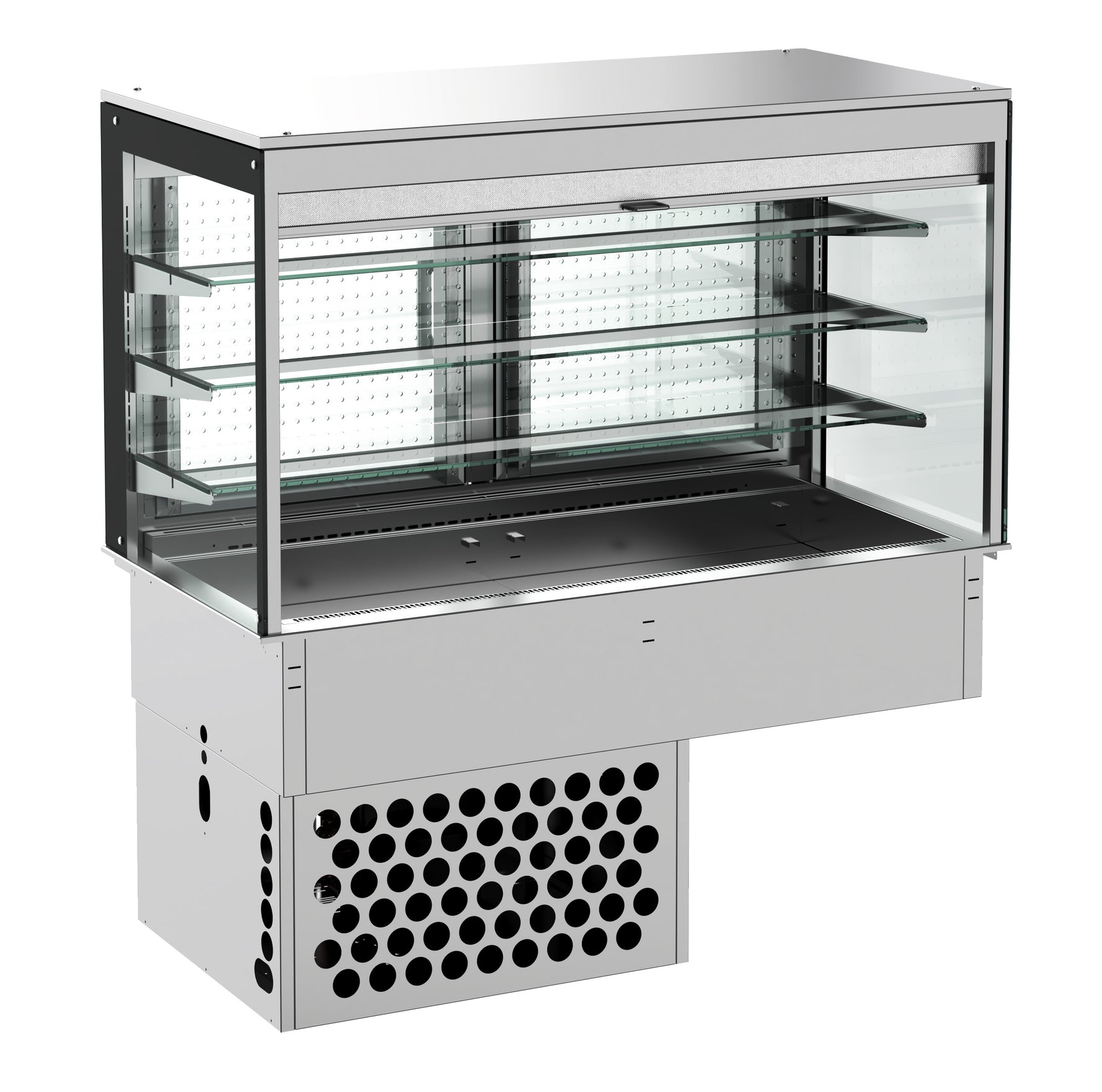 DROP-IN KOELVITRINE RECHT - ROLL-UP 3/1