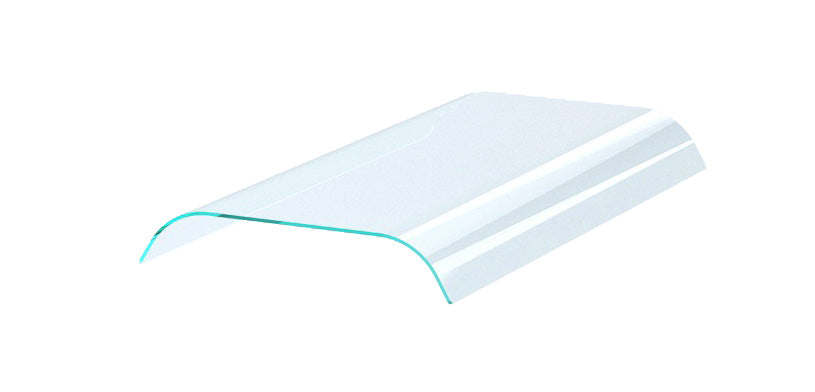 GEBOGEN GLAS AAN 2-ZIJDES 2/1