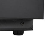 Barkoeler 4 glasdeuren zwart 636L LED