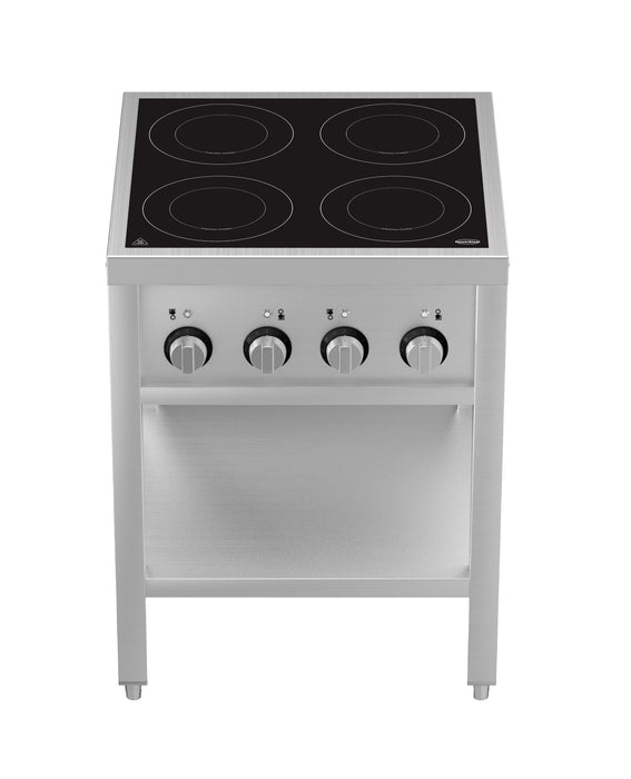 INDUCTION COOKER 4 ZONES WITH OPEN BASE
