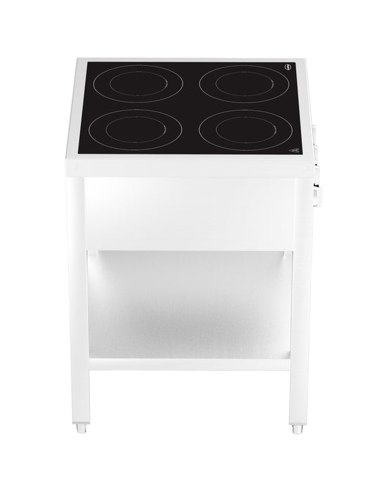 INDUCTION COOKER 4 ZONES WITH OPEN BASE
