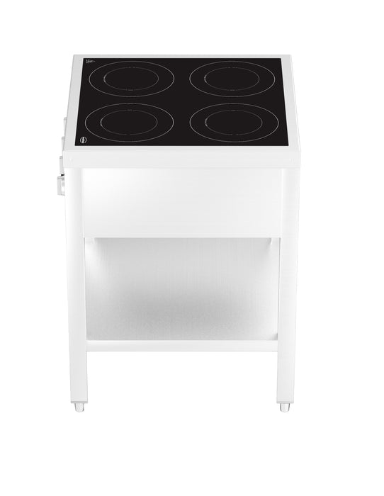 INDUCTION COOKER 4 ZONES WITH OPEN BASE
