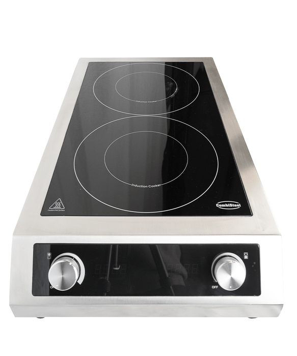 TABLE MODEL INDUCTION HOB 2 ZONES ONLY SUITABLE FOR INDUCTION PANS