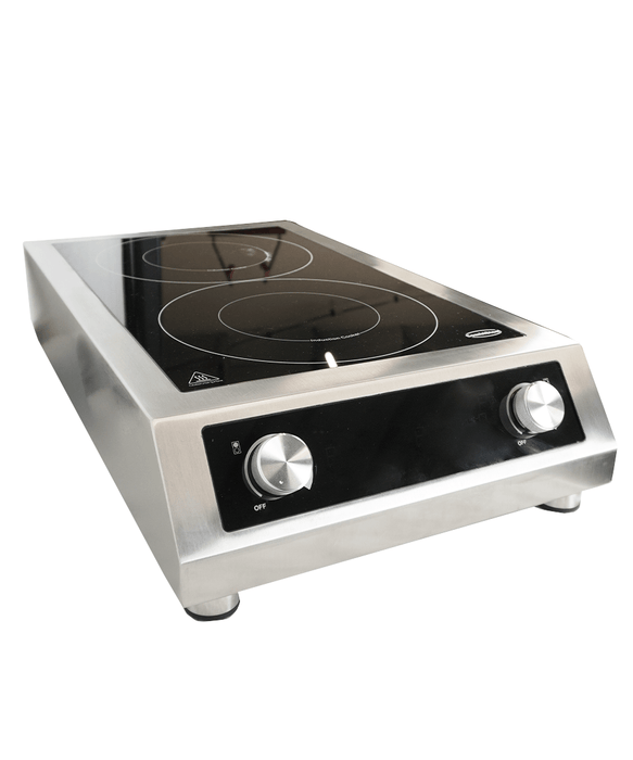 TABLE MODEL INDUCTION HOB 2 ZONES ONLY SUITABLE FOR INDUCTION PANS