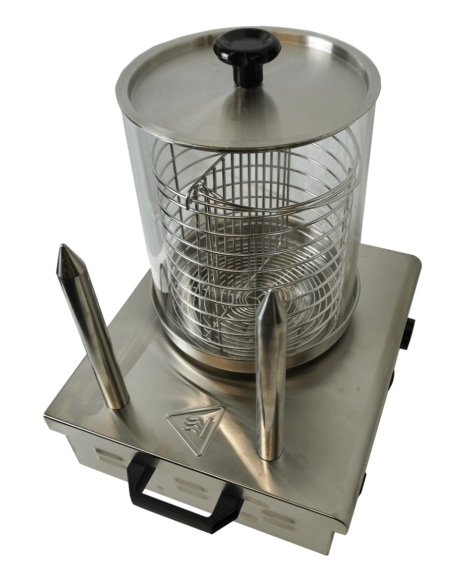 HOT DOG WARMER MET 2 BROOD VERWARMSTAVEN