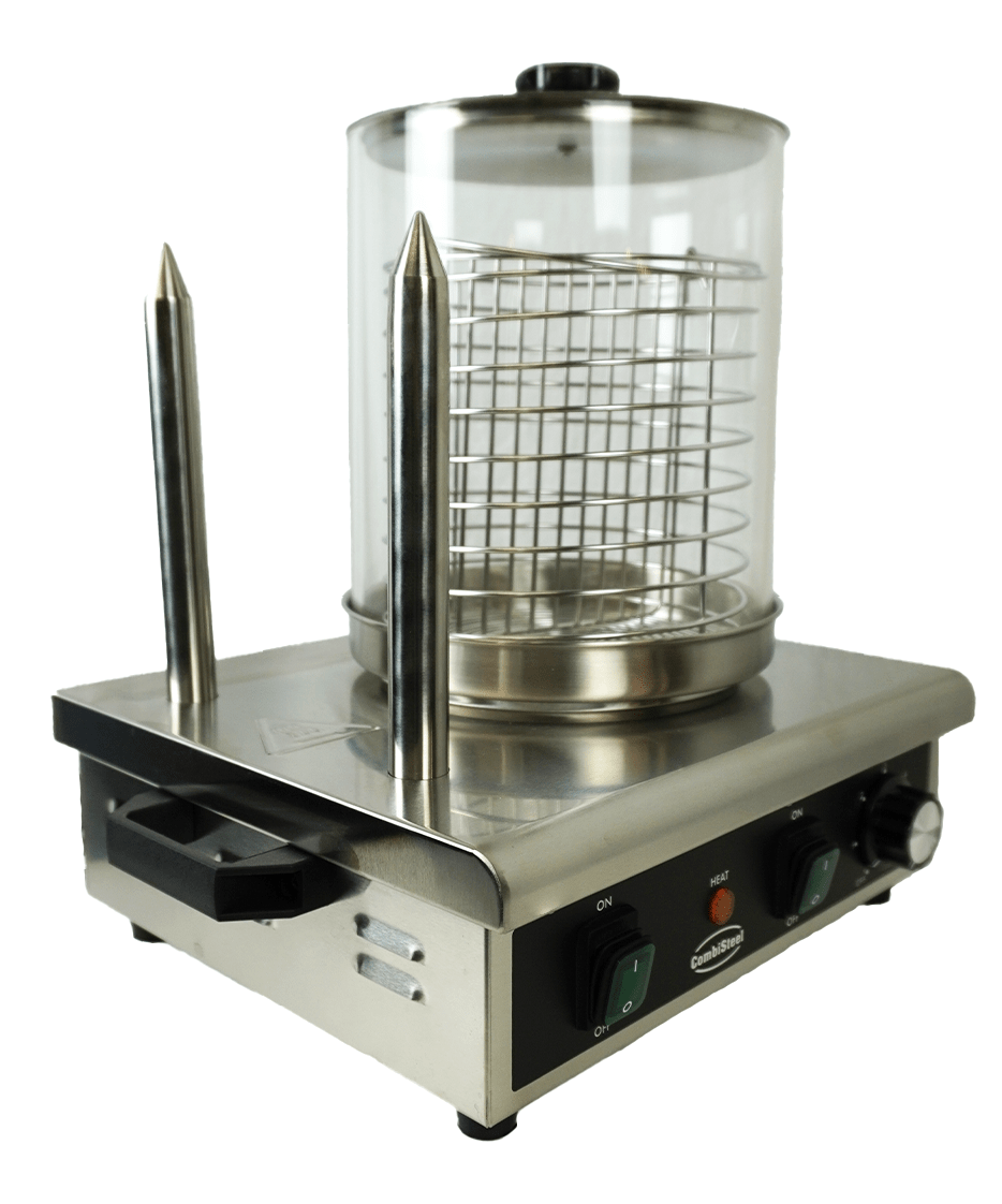 HOT DOG WARMER MET 2 BROOD VERWARMSTAVEN