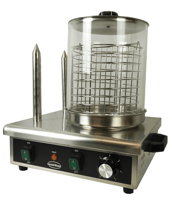 HOT DOG WARMER MET 2 BROOD VERWARMSTAVEN