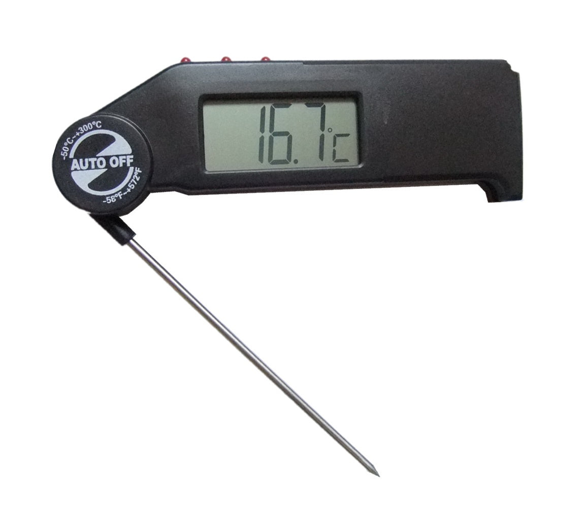 ZAKTHERMOMETER MET INKLAPBARE SONDE