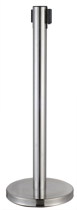 STAINLESS STEEL BARRIAGE POST SET/2