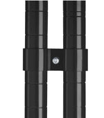 SET VAN 2 KOPPELBEUGELS ZWART TBV 7530.0025-0030-0035-0040