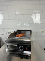 GASBAKPLAAT CHROOM 400