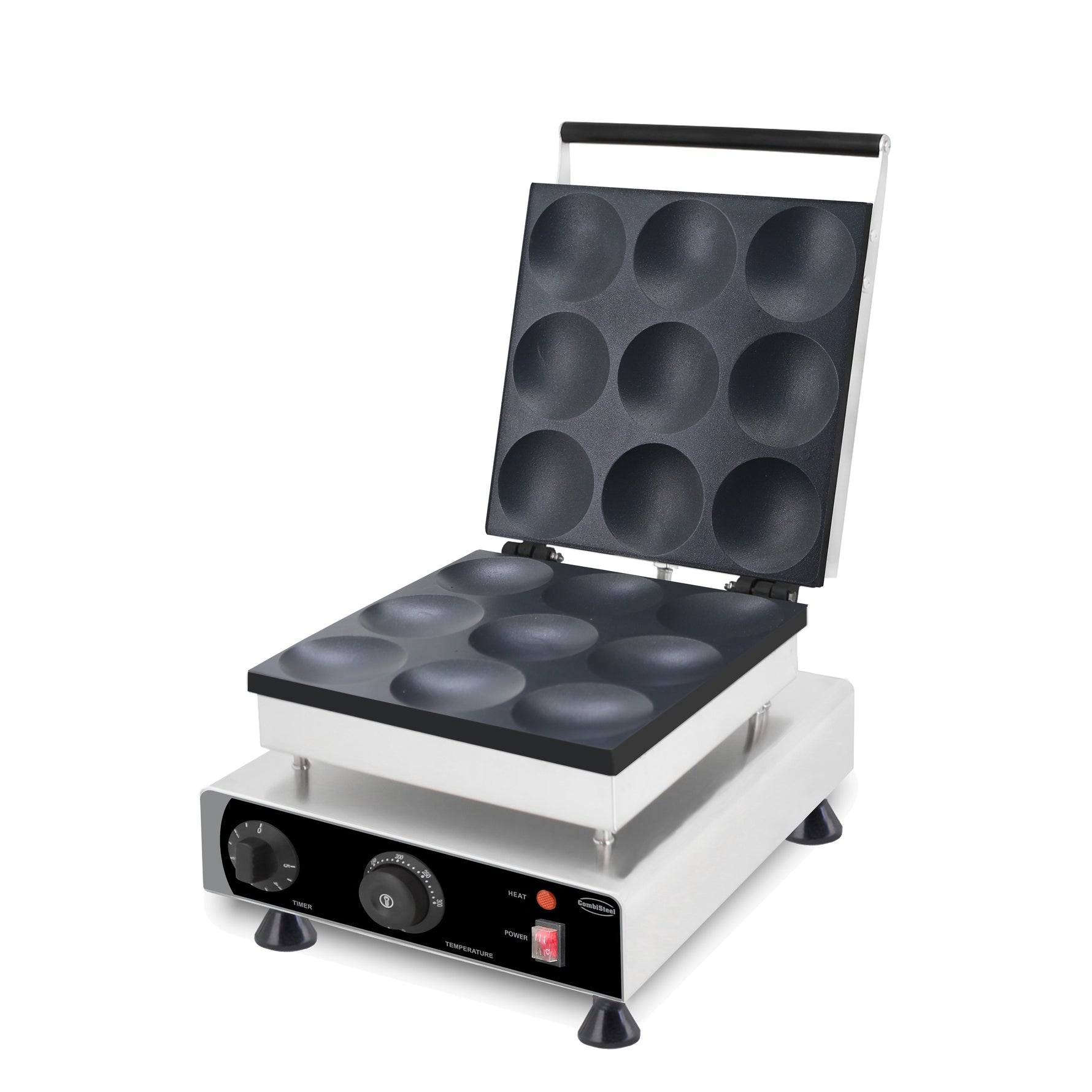 PANNENKOEKENMAKER 9ST - AMERIKAANS - Ø7.5CM