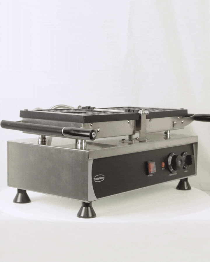 DRAAIBAAR WAFELIJZER 2ST BRUSSELSE WAFEL