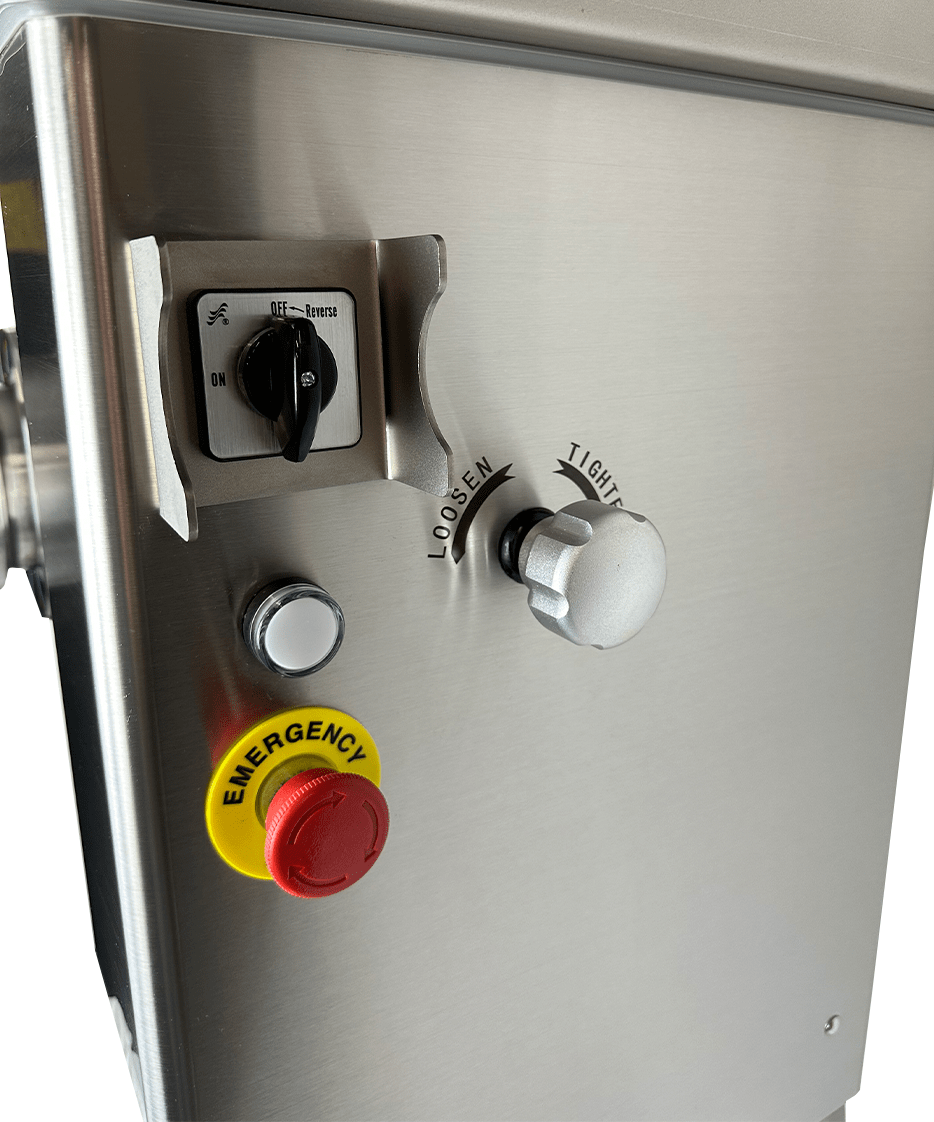 GEHAKTMOLEN 32 - 500KG/H 400V - VERRIJDBAAR