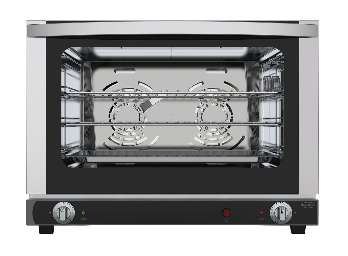 Elektrische convectieoven met bevochtiger 4x 1/1 GN