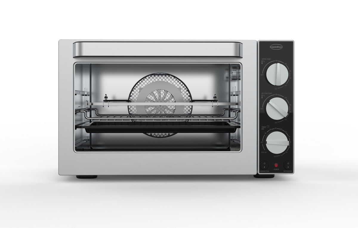 Elektrische convectieoven met rotisseriefunctie