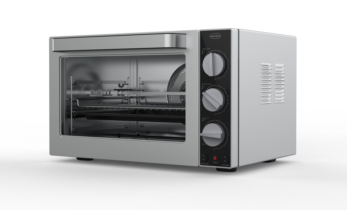 Elektrische convectieoven met rotisseriefunctie
