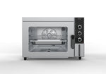 Elektrische convectie-/stoomoven 3x 2/3 GN