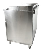 ENTRY 700 BAKPLAAT ELEKTRISCH CHROOM ENKEL