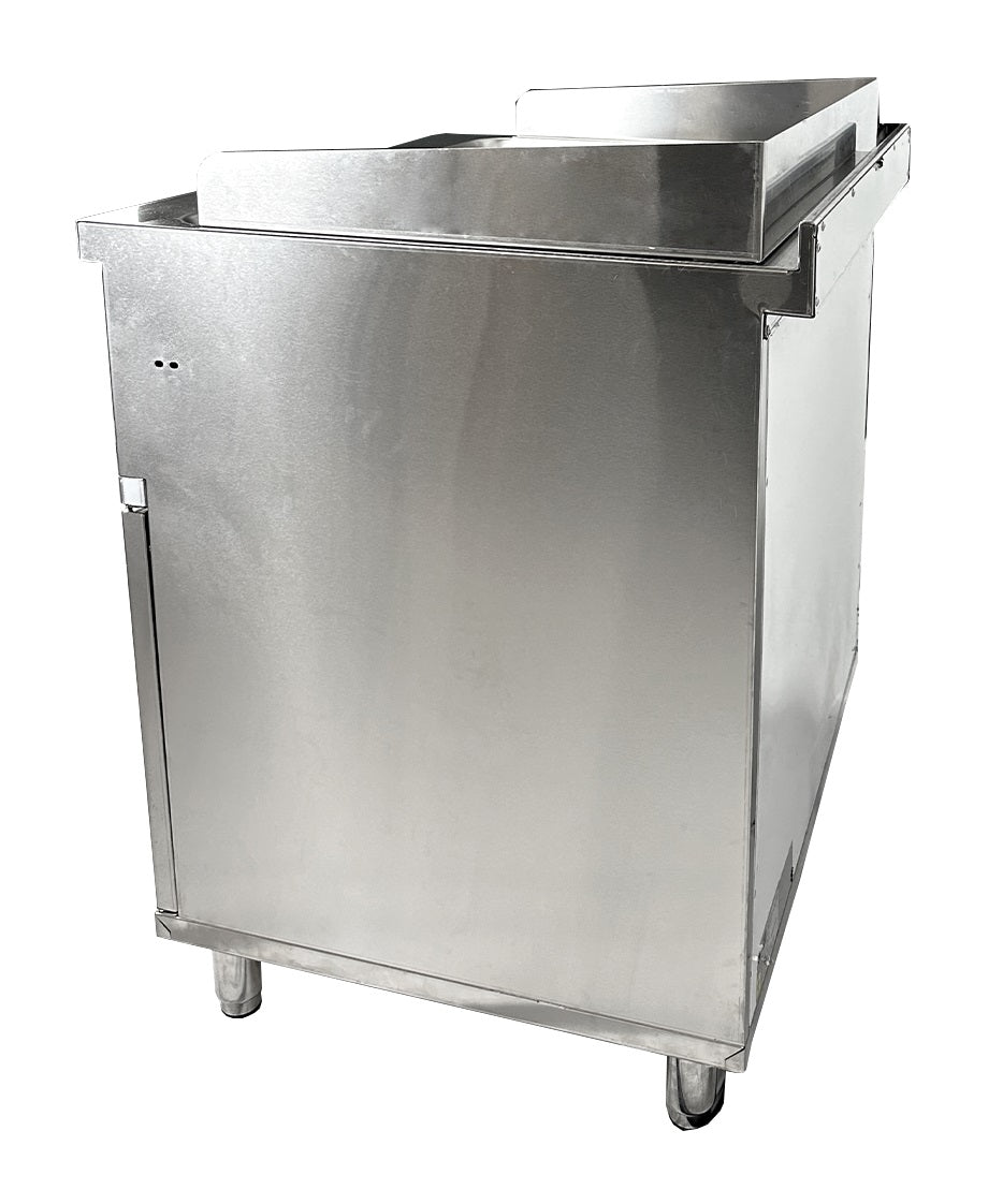 ENTRY 700 BAKPLAAT ELEKTRISCH CHROOM ENKEL