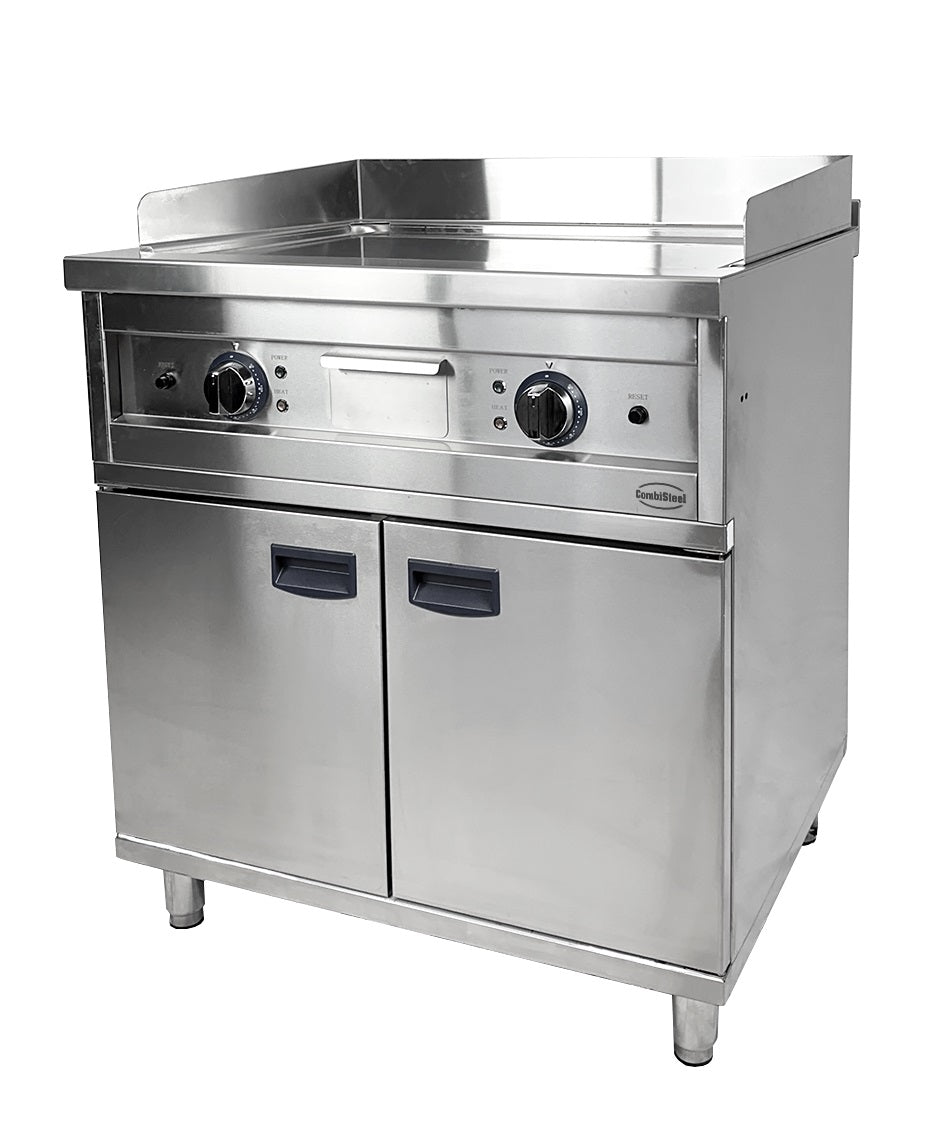 ENTRY 700 BAKPLAAT ELEKTRISCH CHROOM DUBBEL