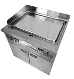 ENTRY 700 BAKPLAAT ELEKTRISCH CHROOM DUBBEL