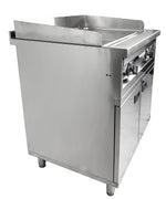 ENTRY 700 BAKPLAAT ELEKTRISCH CHROOM DUBBEL