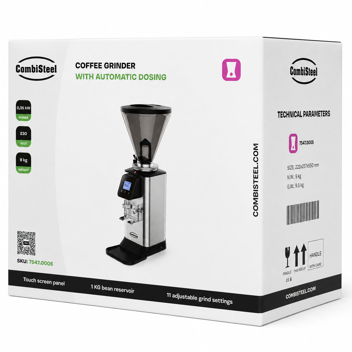 Koffiemolen 1kg met automatische dosering