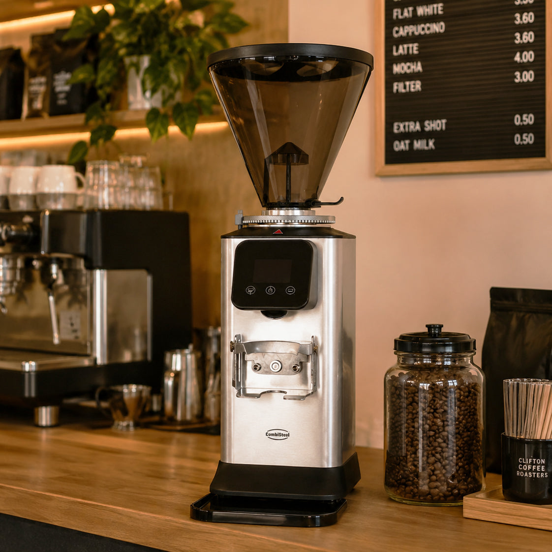 Koffiemolen 1kg met automatische dosering