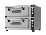Elektrische pizzaoven dubbel 2 x 4