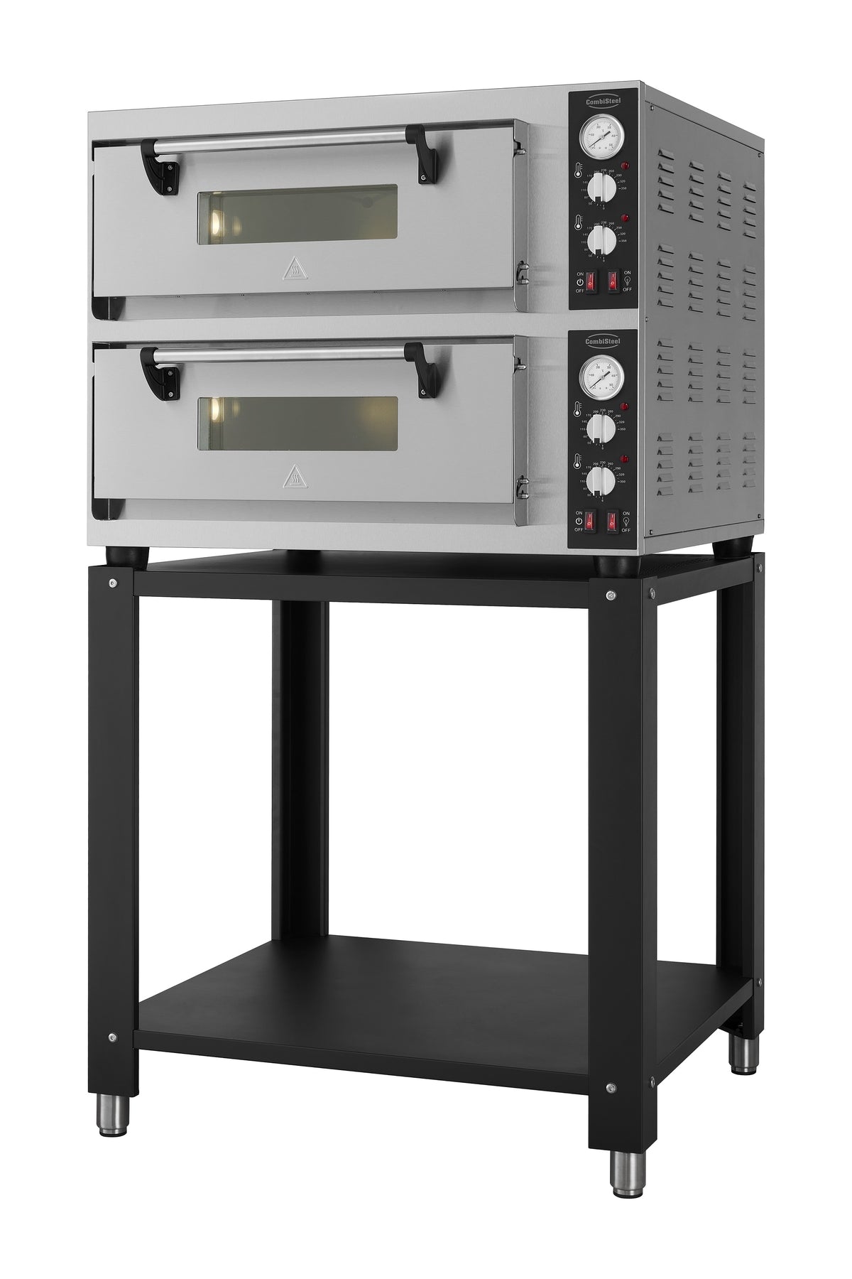Elektrische pizzaoven dubbel 2 x 4