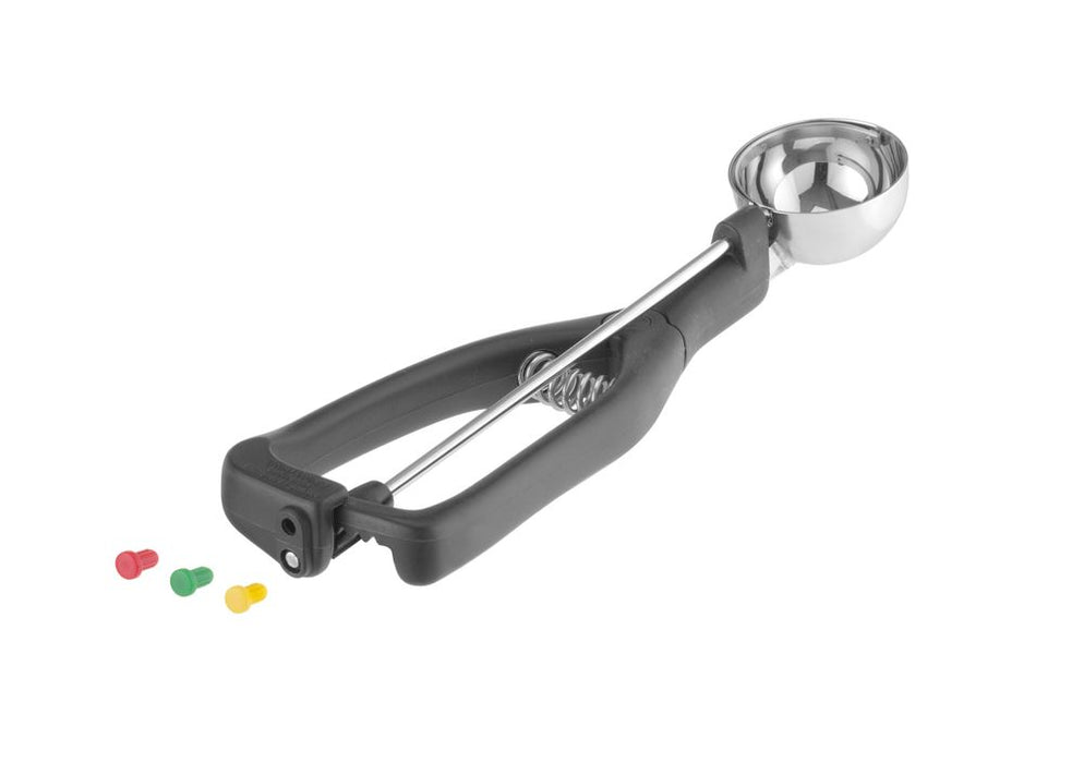 Portioneerlepel voor linkshandigen