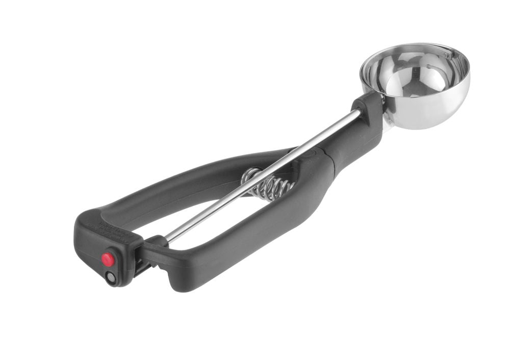 Portioneerlepel voor linkshandigen