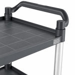 Serveerwagen demontabel 3 bladen open