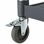 Serveerwagen demontabel 3 bladen open