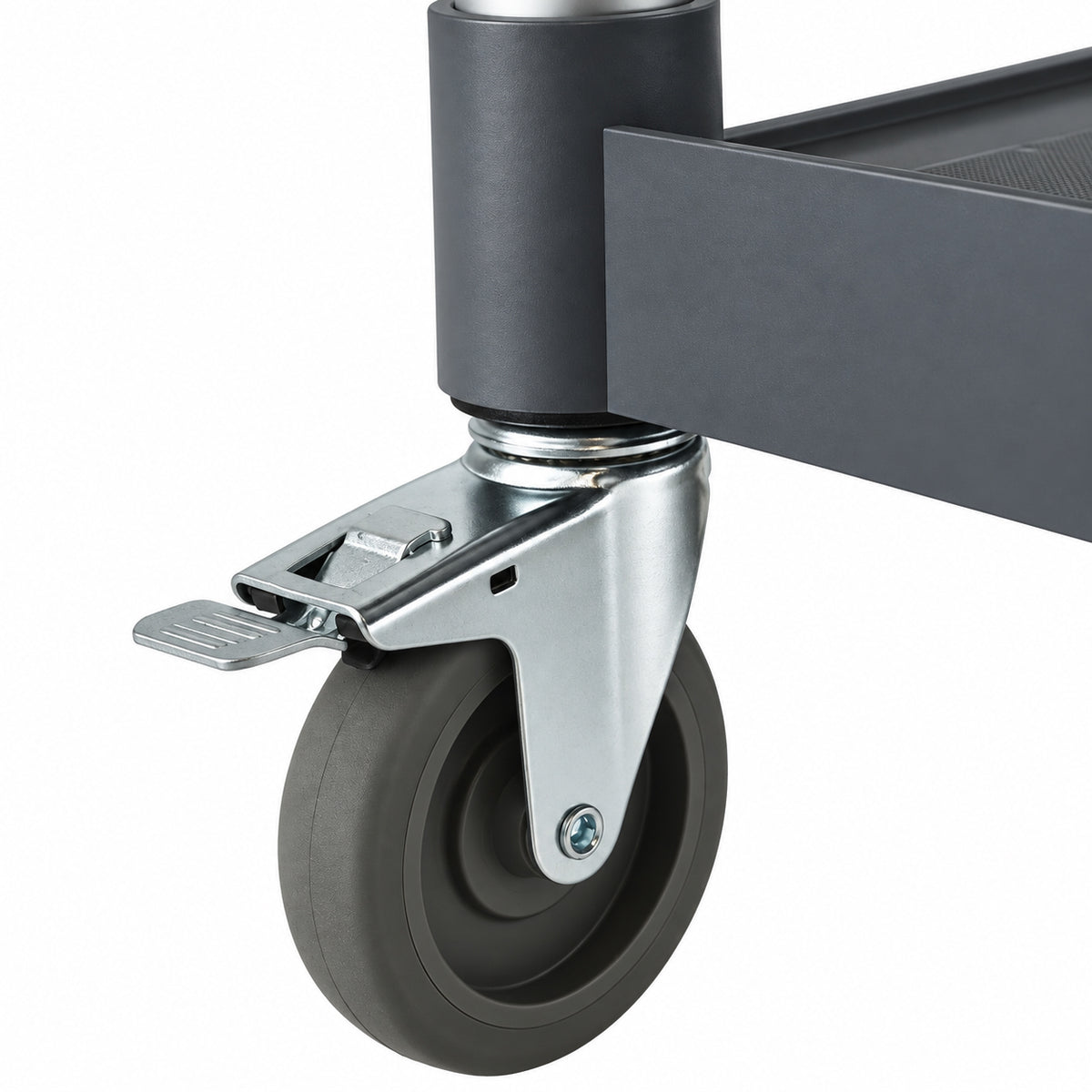 Serveerwagen demontabel 3 bladen open