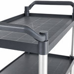 Serveerwagen demontabel 3 bladen open