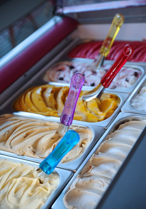 Ice cream spatulas with Tritan handle