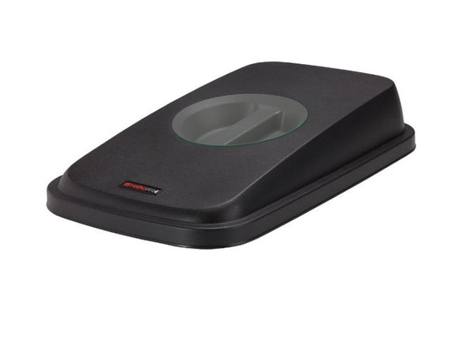 Rotho Selecto Basic deksel met handvat grijs