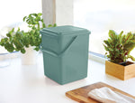 Rotho Bio afvalemmer 9 liter Mistletoe Groen