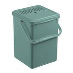 Rotho Bio afvalemmer met koolfilter 9 liter Mistletoe Groen