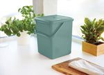 Rotho Bio afvalemmer met koolfilter 9 liter Mistletoe Groen